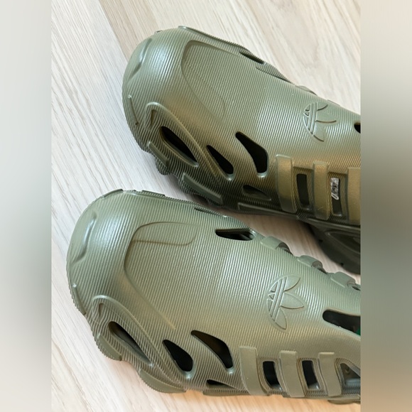 NEW MEN'S Adidas AdiFom supernova OLIVE GREEN SHOES SANDALS SNEAKERS 8 EURO 42 - Picture 4 of 7